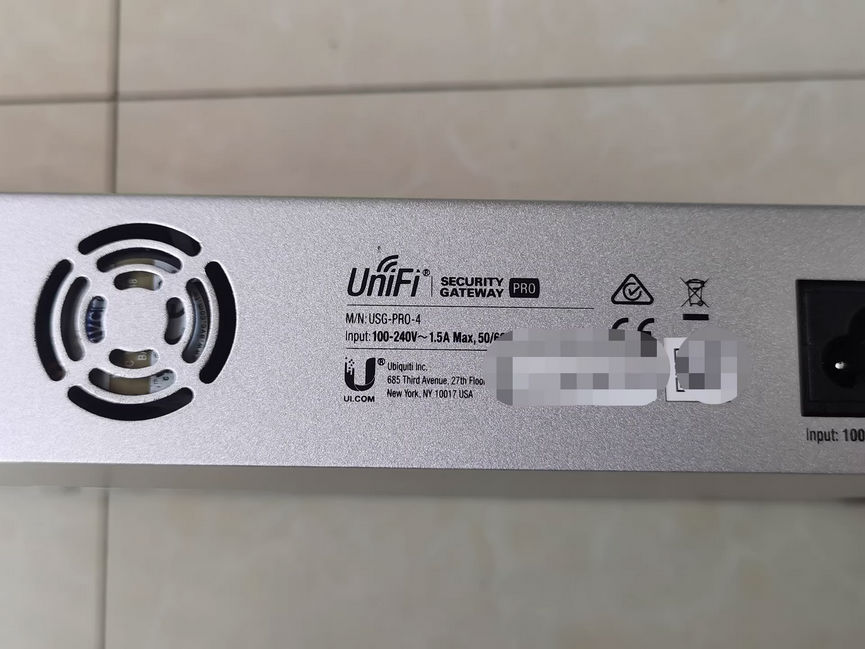 UNIfi 网关路由器 型号 US